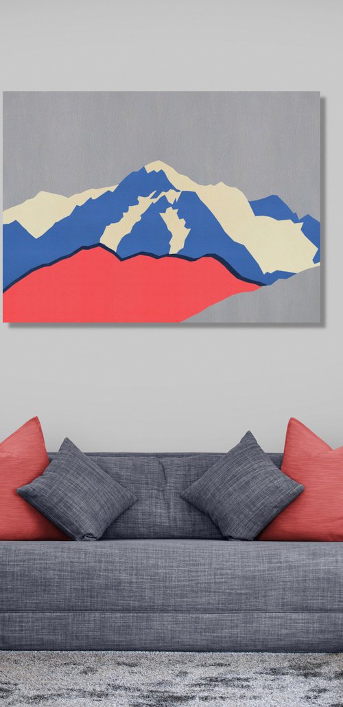 Mont Blanc #02 by Marina Krylova