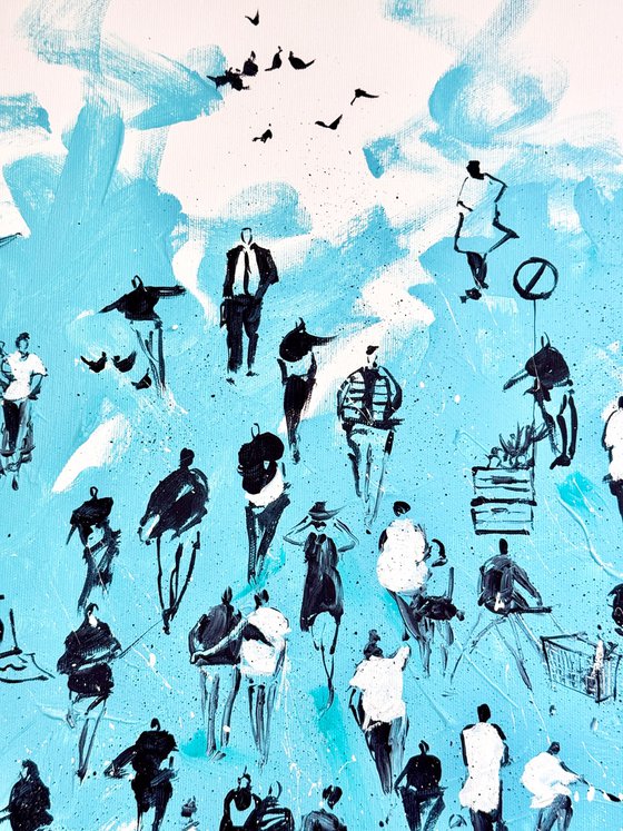 Everyone does their own thing Painting