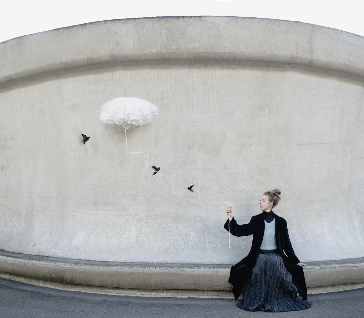 Surrealistic Abstract Photograph By Dasha Pears, 23 X 20, Future Memories, Original Artwork