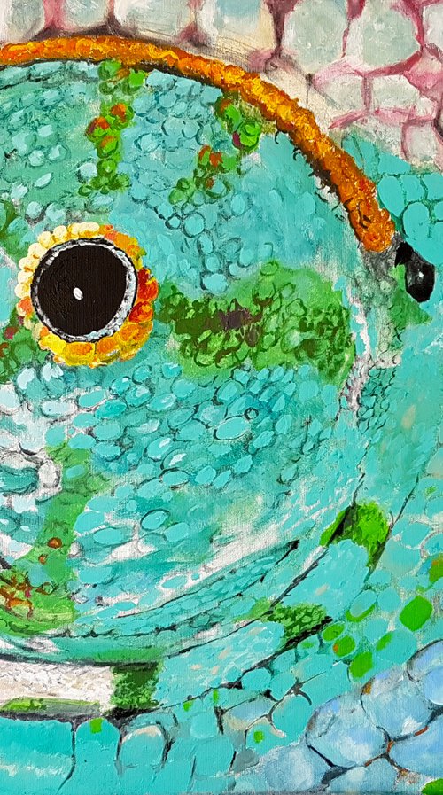 Chameleoneye 2 by Kathrin Flöge