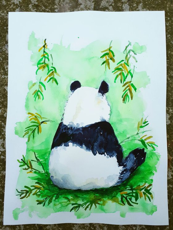 "Little sulking Panda"