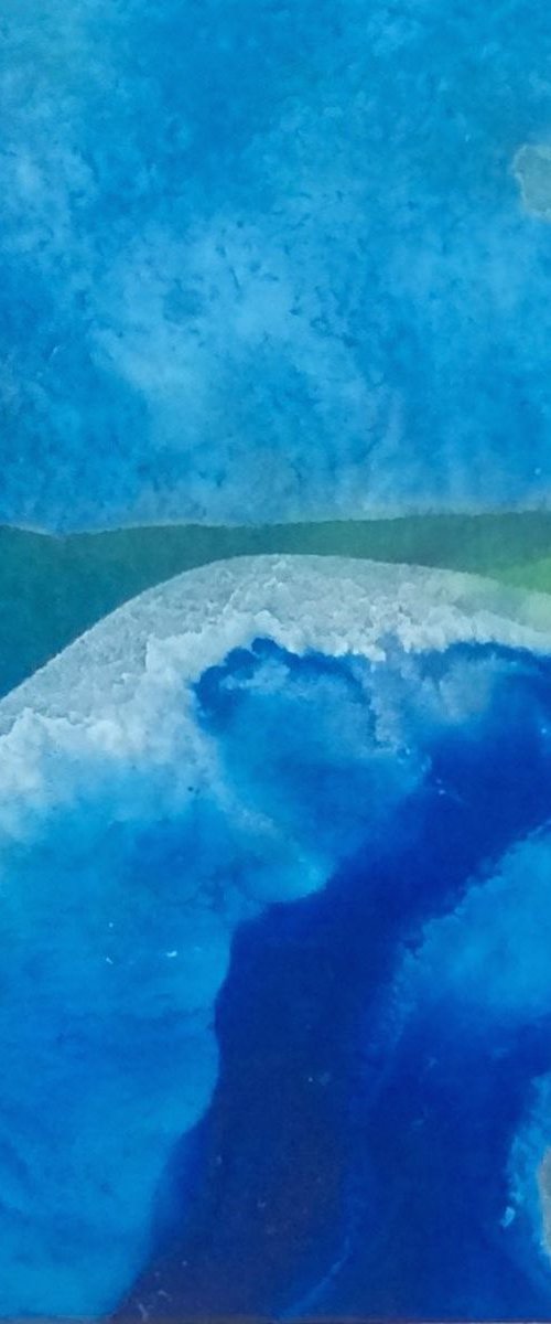 Sea I Miniature Artwork by Gesa Reuter
