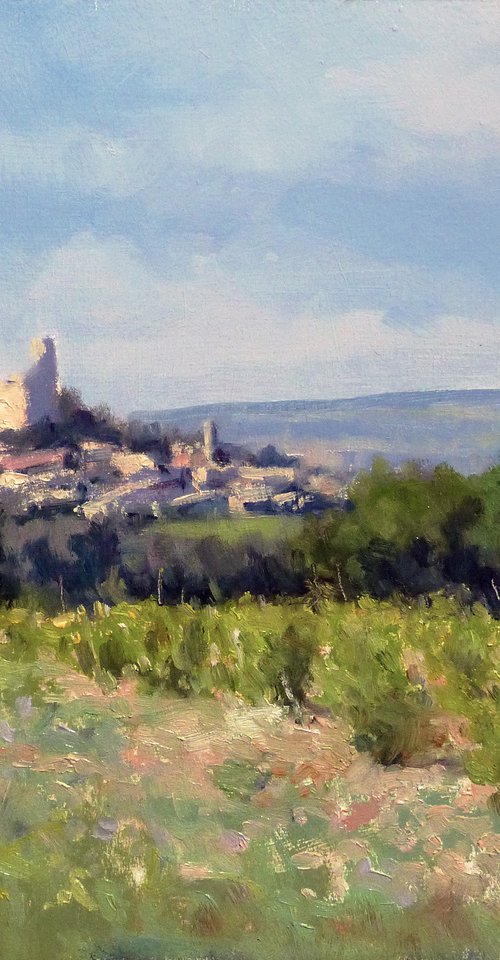 Vignes vers Châteauneuf-du-Pape by Pascal Giroud