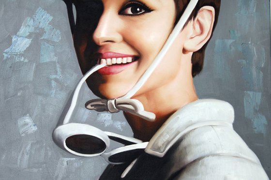 Audrey Hepburn Portrait “How to Steal a Million”