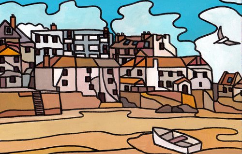 "Harbour corner, St Ives" by Tim Treagust
