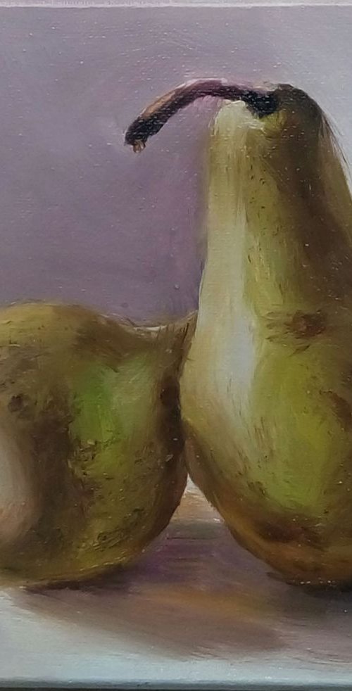 Two Pears. by Mag Verkhovets