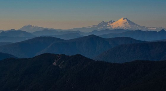 Mt. Baker from Mt. Pilchuck