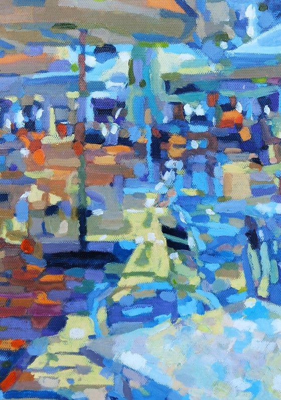 Gozo, cafe, Malta.