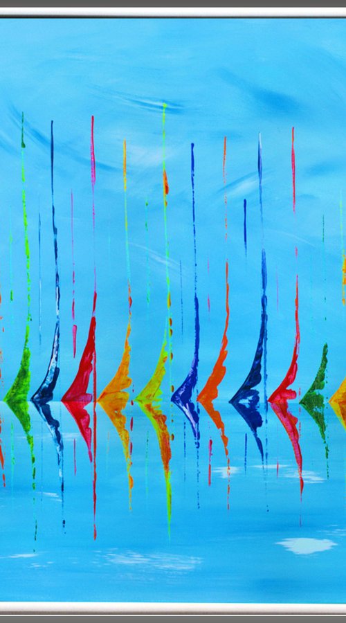 Silent Regatta by Edelgard Schroer