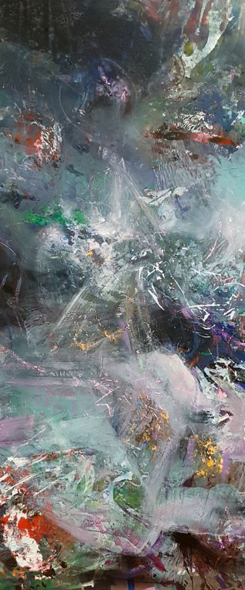 GIGANTIC SUPERBE FANTANSTIC COMPOSITION MINDSCAPE DREAMSCAPE UNBORN RIVER IS FLOWING INTO MY VENS by Kloska Ovidiu
