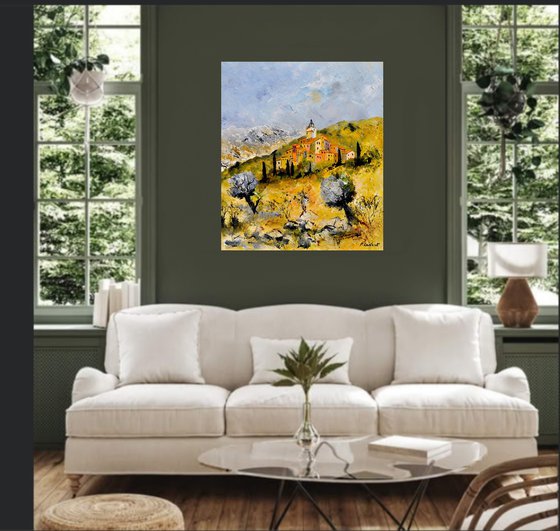 Village  in Provence 7823