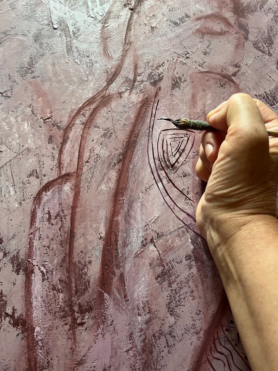 Nude Woman Painting
