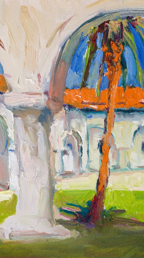 Spanish Courtyard by Suren Nersisyan