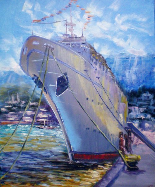 Harbor by Elena Sokolova