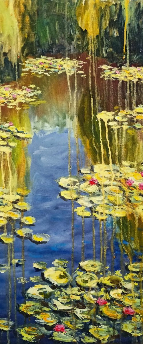 Impression. Water lilies 6 by Oleh Rak