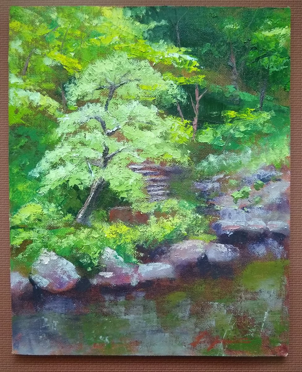 Pool at Tonogayato Park, Kokubunji, Japan by Ben Jurevicius