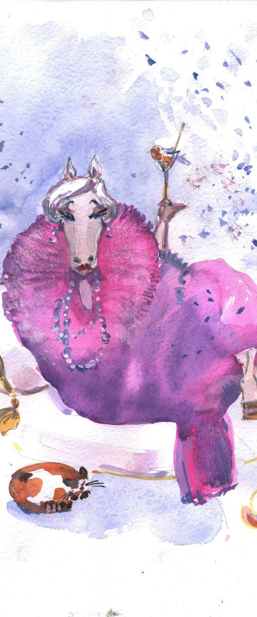 Life in Pink by Elena Sanina