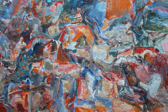 Winter in a small town