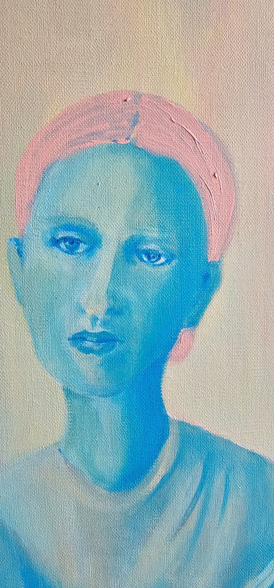 My hopes and my illusions, woman portrait