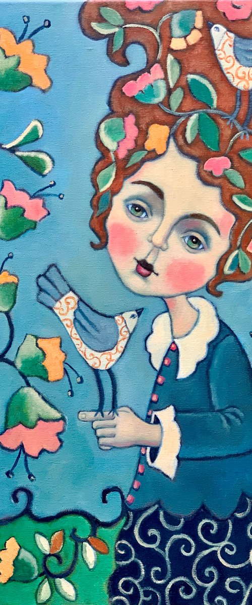 “Think Flowers” by Holly Wojahn