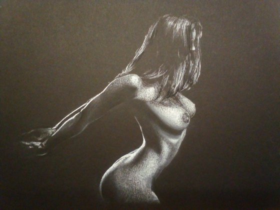 Nude noir #298 (29X21)cm