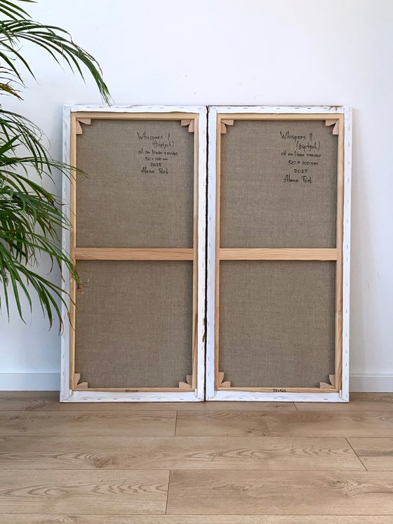 Whispers diptych