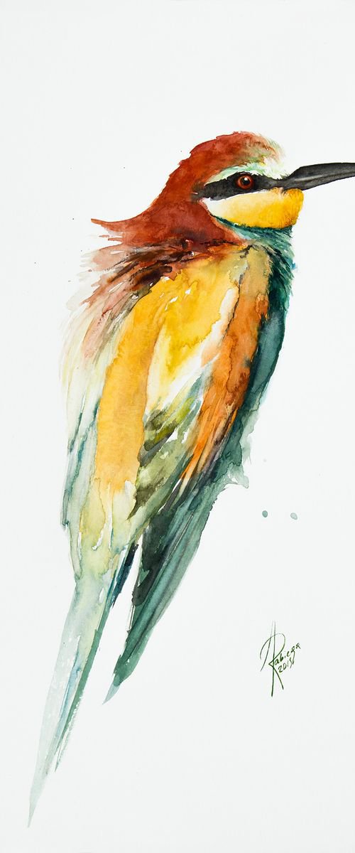 Bee-eater by Andrzej Rabiega