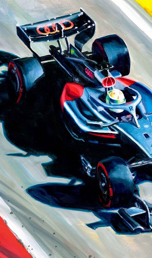 Gabriel Bortoleto - Audi R26 by Alex Stutchbury