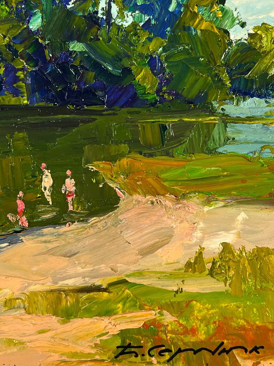 Summer Vacation by the River