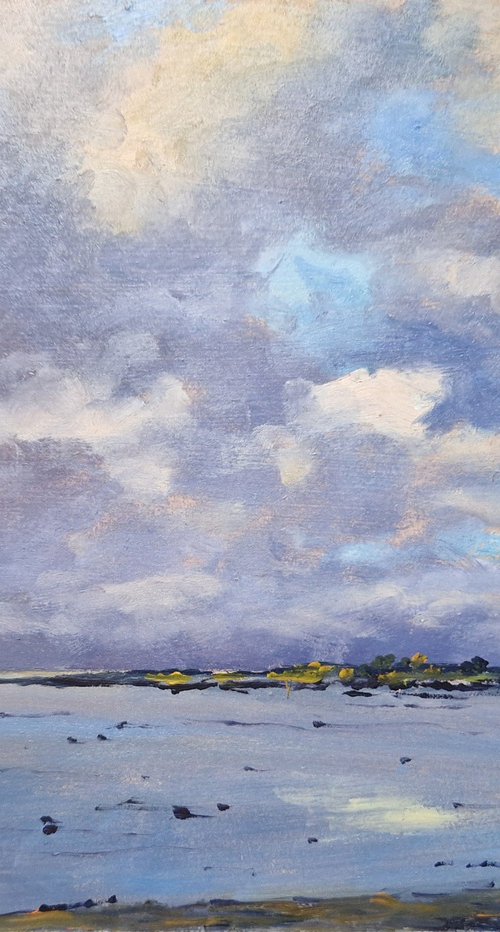 Crépuscule à Penvins by José DAOUDAL