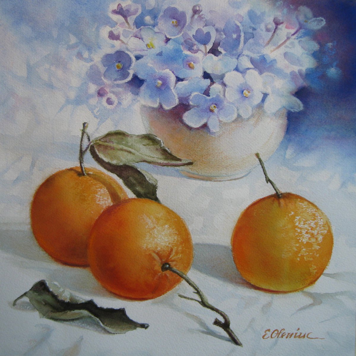 Flowers and fruits by Elena Oleniuc
