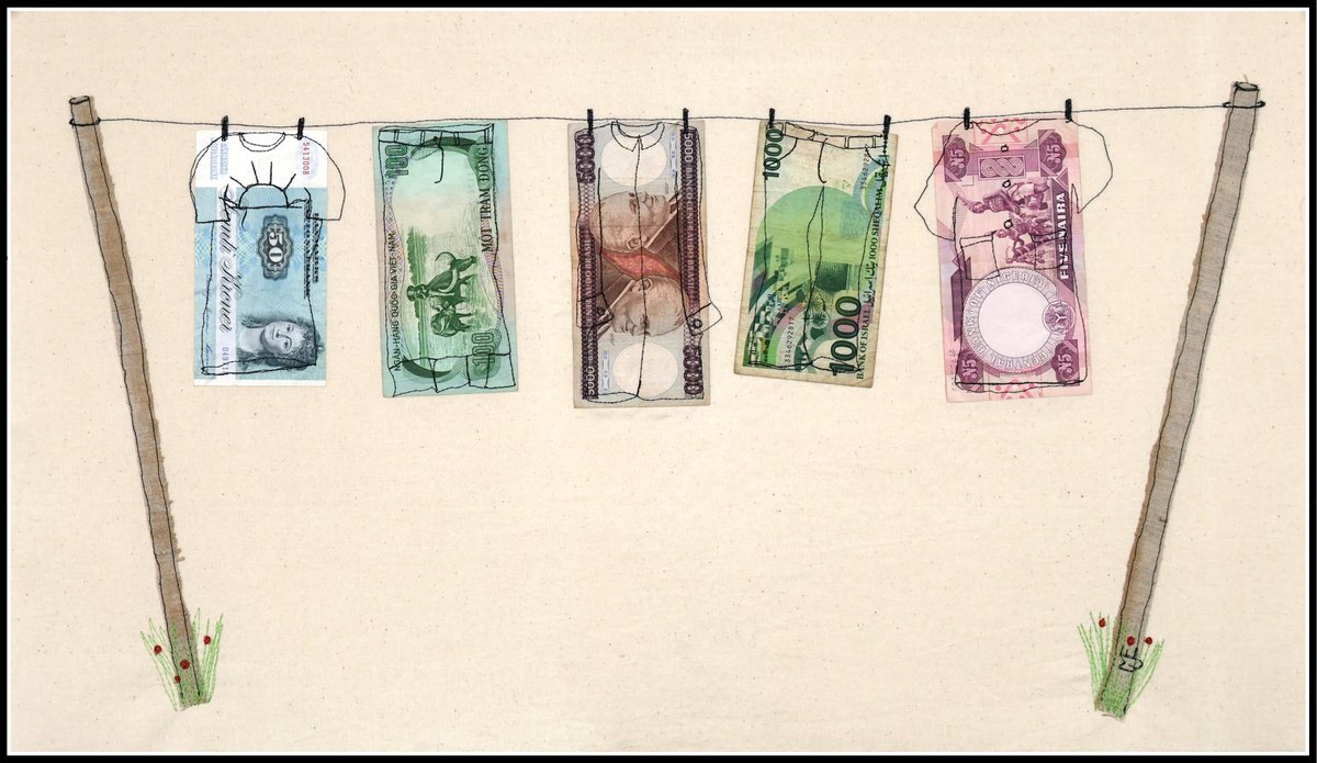 Organic Abstract Collage By Mariann Johansen-Ellis, 29 X 17", White Wash, Original Artwork