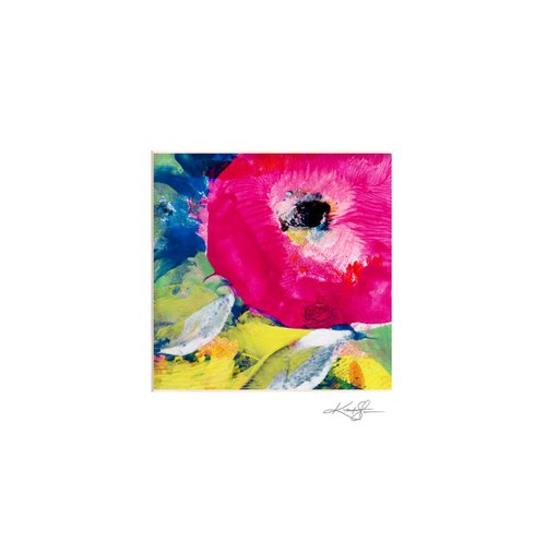 Blooming Magic 187 - Abstract Floral Painting by Kathy Morton Stanion by Kathy Morton Stanion