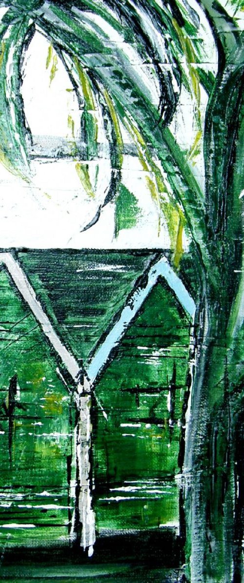 Green Huts by Lil Nutter