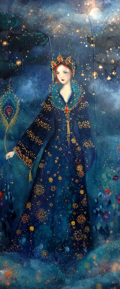 Divine Spell 55 x 33 cm. by Loetitia Pillault