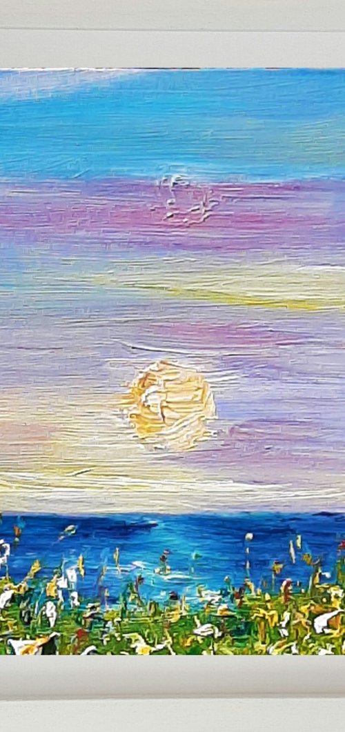 Evening Moon by Niki Purcell