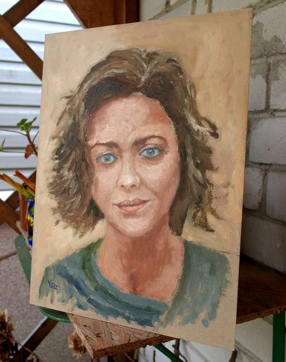 Oil Sketch Marion