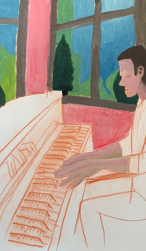 Piano Player by Ryan  Louder