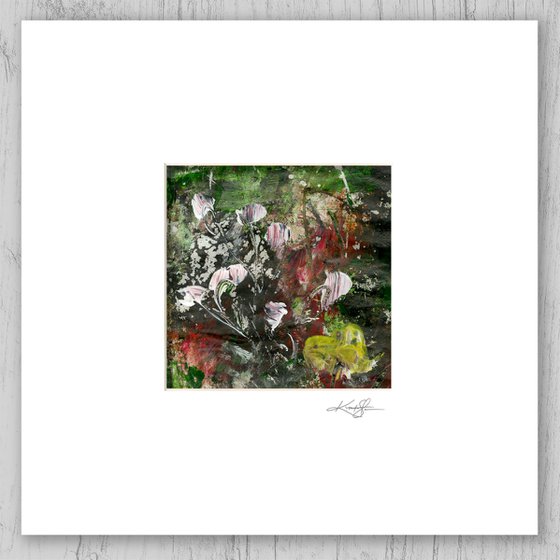 Mystic Garden 8 - Floral Painting by Kathy Morton Stanion