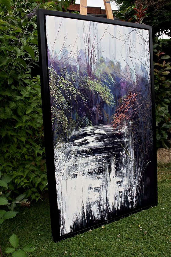 Ironbridge Gorge II (Large Landscape Painting)