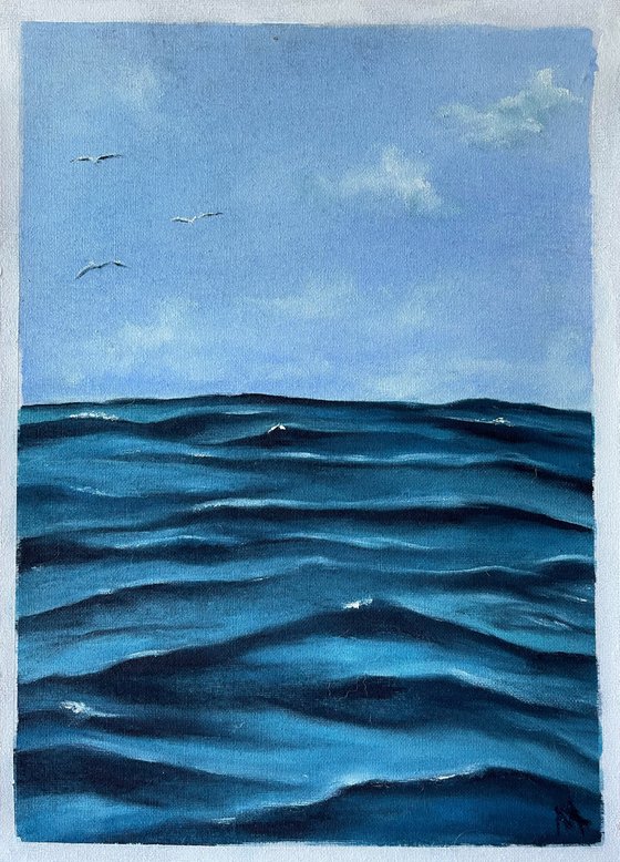 Water, 30x42 cm