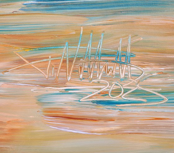 Seascape Breaking Waves D 6