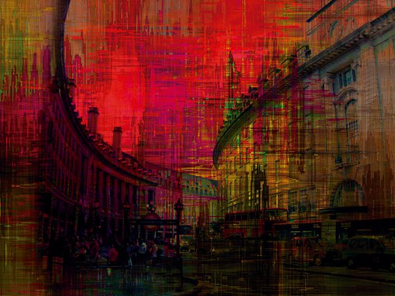 Texturas del mundo, London, Regent St. 2/XL large original artwork