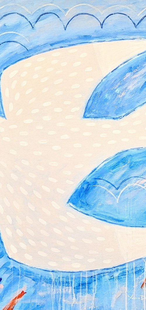 Blue Hope by Yana Dulger