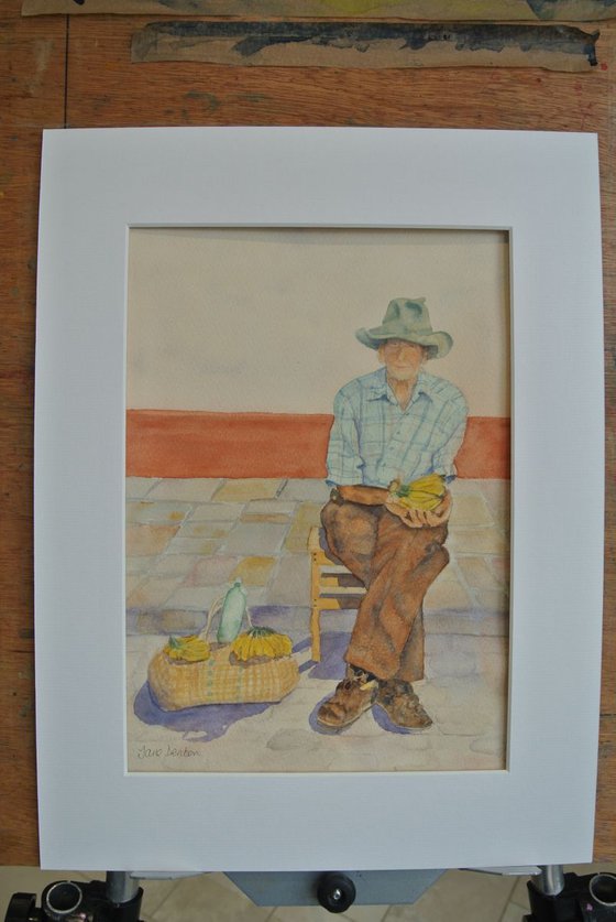 Old Man of Havana - Original Watercolour