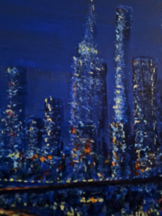 Light traces in New York