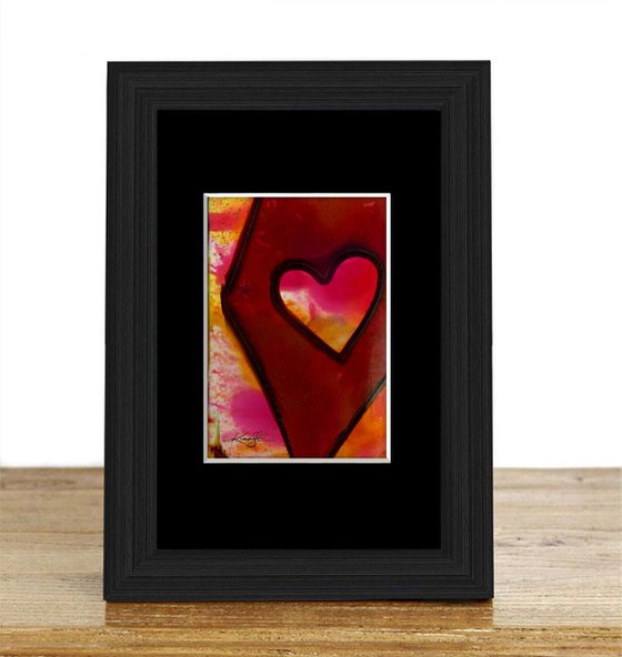 Magical Heart 894 - Abstract art by Kathy Morton Stanion