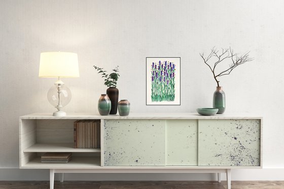 Lavender and Bees