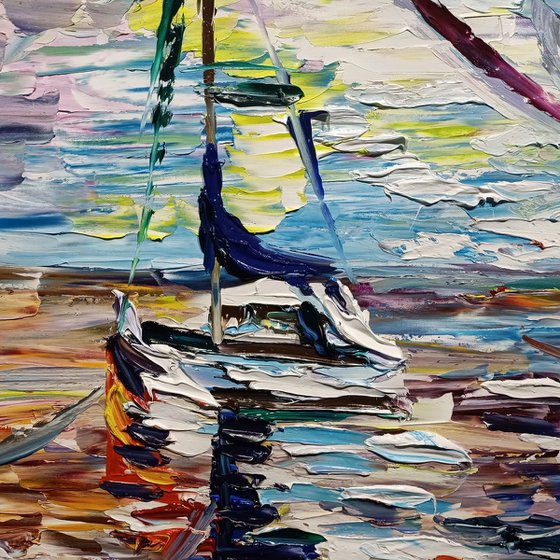 Miraggio in alto mare