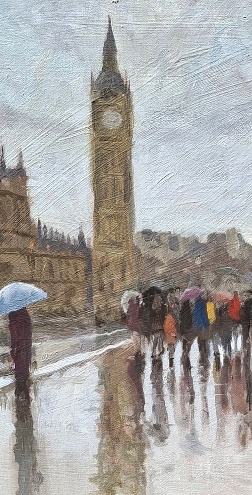 London Rain by Daniel Murgatroyd